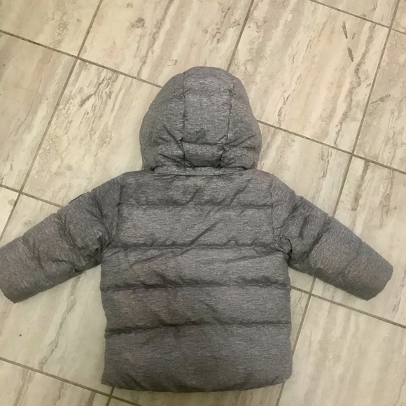 Baby Toddler Boys 18-24 Months Gap Winter Jacket Removable Hood Down Filled - Picture 2 of 4